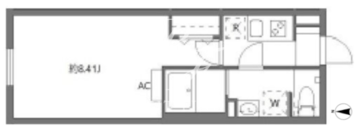 セレヌコート池袋本町 105 間取り図