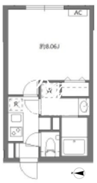 セレヌコート池袋本町 402 間取り図