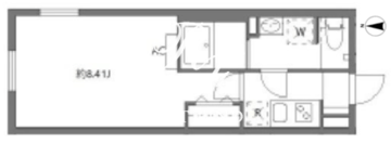 セレヌコート池袋本町 406 間取り図