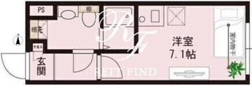 スカイラックス馬込 401 間取り図