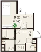 スカイラックス馬込 403 間取り図