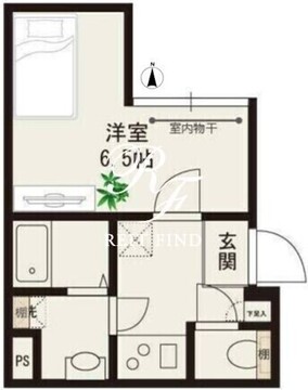 スカイラックス馬込 203 間取り図