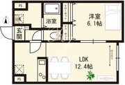 スカイラックス馬込 501 間取り図