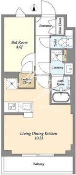 ルネサンスコート上北沢グランド 206 間取り図