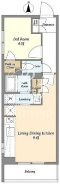 ルネサンスコート奥沢 301 間取り図