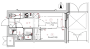 ベルシード方南町 303 間取り図