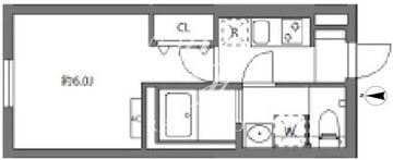 セレヌコート新江古田 106 間取り図