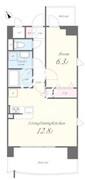 プリマべーラ大崎 403 間取り図