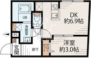 カーサリュクス大島 202 間取り図