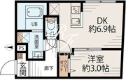 カーサリュクス大島 302 間取り図