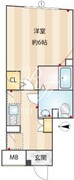 エルファーロ神楽坂3 402 間取り図