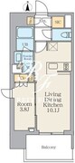 クレストコート王子 1101 間取り図
