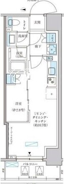 パークアクシス池袋イースト 1104 間取り図