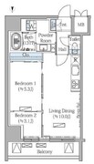 モディア文京目白台 703 間取り図