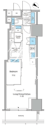 ルフォンプログレ北新宿 909 間取り図