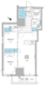 ルフォンプログレ北新宿 1301 間取り図