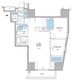 ルフォンプログレ北新宿 1304 間取り図