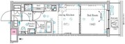 ラフィスタ鷺ノ宮 307 間取り図