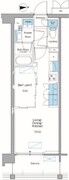 ルフォンプログレ高田馬場ノース 202 間取り図