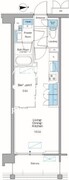 ルフォンプログレ高田馬場ノース 302 間取り図