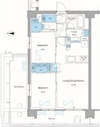 ルフォンプログレ高田馬場ノース 520 間取り図