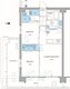 ルフォンプログレ高田馬場ノース 520 間取り図