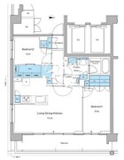 ルフォンプログレ高田馬場ノース 409 間取り図