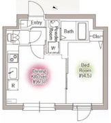 エルファーロ西新宿五丁目3 002 間取り図