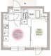 エルファーロ西新宿五丁目3 202 間取り図