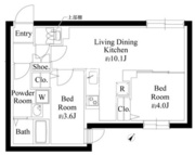 エルファーロ西新宿五丁目3 203 間取り図