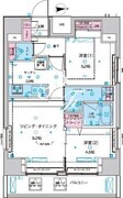 ジェノヴィア東日暮里グリーンヴェール 1002 間取り図