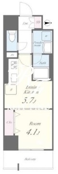 ルーツ両国東京 602 間取り図