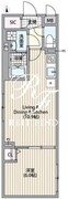 エルファーロ南麻布 B004 間取り図