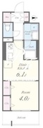 ルーツ両国東京 706 間取り図