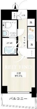 アルコバレーノ武蔵小山 503 間取り図