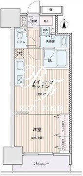 エスティメゾン錦糸町2 202 間取り図