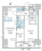 デュオフラッツ一之江ウエスト 201 間取り図