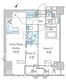 デュオフラッツ一之江ウエスト 601 間取り図