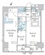 デュオフラッツ一之江ウエスト 1001 間取り図