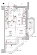 クレイシアIDZ幡ヶ谷 301 間取り図