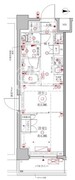 クレイシアIDZ幡ヶ谷 609 間取り図