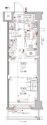 クレイシアIDZ幡ヶ谷 204 間取り図