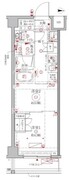 クレイシアIDZ幡ヶ谷 603 間取り図