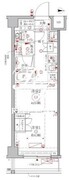 クレイシアIDZ幡ヶ谷 203 間取り図