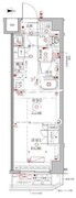 クレイシアIDZ幡ヶ谷 302 間取り図