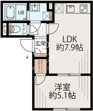 シエルステラ池袋 101 間取り図