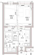 ラヴィエール荏原中延 202 間取り図