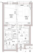 ラヴィエール荏原中延 302 間取り図
