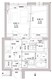 ラヴィエール荏原中延 401 間取り図