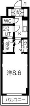 スパシエトラッド門前仲町 903 間取り図